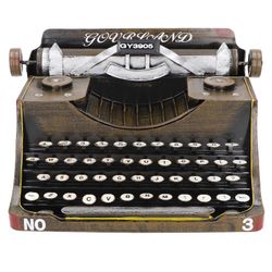 Retro kirjoituskonemalli vähentää stressiä rauta vintage kirjoituskone kodin sisustus ruskea m