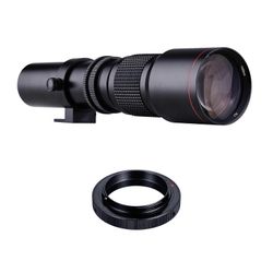 500mm F/8.0-32 Monipinnoitetun superteleobjektiivin käyttöopas zoomaus + T-kiinnitys F-kiinnitteiseen sovittimeen Rengassarjan vaihto malleihin Nik...