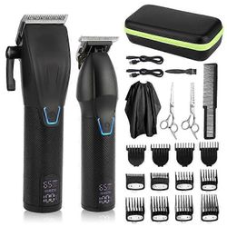 Miesten sähköiset hiustenleikkaustyökalut Sculpting Electric Clipper Musta
