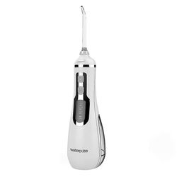 Waterpulse v500 bærbar oral irrigator dental vand tandtråd trådløs tandvandingsstråle 4 tilstand vandtæt til tandrens 0ral irrigator Hvid