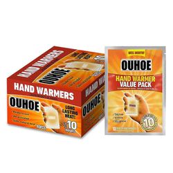 10-40kpl Hot Hands Kädenlämmittimet HotHands Pakkaukset Lämmin taskulämpö ulkona 10 PARIN PAKKAUS 10pcs