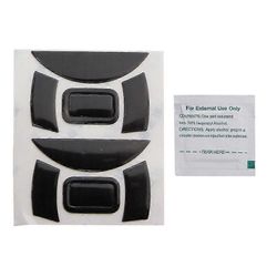 2Setti Hiiriluistimet Razer DeathAdder Essential 2000 korvaavat liukujalat Musta