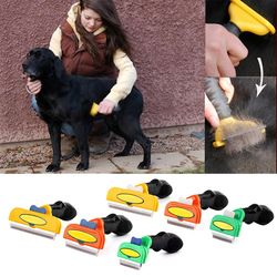 Mikasa Pet Hair Tool Længde kæmning Kam egnet til små, mellemstore og store hunde og katte Grøn Short hair S