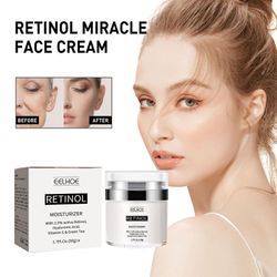 Kakanwo Ansiktskrem Mirakler Retinol ansiktskrem, Mirakler Retinol fuktighetskrem, Mirakler Retinol Cream, Mirakler Retinol Anti-Wrinkle Face Cream...