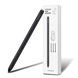 Fonken Stylus S -kynä Samsung Galaxy Z Fold 3 Fold4 5G Edition -näytölle Kynä kädet kirjoituskynä kosketuskynä tabletti piirustuskynä musta