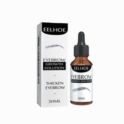 Eelhoe Naturliga ögonfransar Ögonbrynstillväxt Serum Snabbväxande ögonfransar ögonbryn eterisk olja ögonbryn växer tjockt 1st