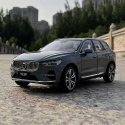 Huiyun Uusi 1:18 2023 XC60 SUV Alloy -automalli Painevaletut metalliajoneuvot Automalli High Simulation Collection Lasten lelulahjakoriste Harmaa v...