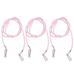 3kpl lapaspidikkeet hihnat kaula ripustettavat hansikkaat kaulanauhat lapasen pidikkeet taaperoille lapaset kaulanauhat Vaaleanpunainen 104.00X0.50...