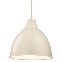 Firstlight Lighting Union 1 Light Dome Loft Vedhæng Creme, E27