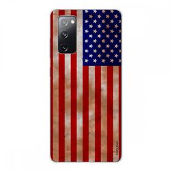 Crazy Kase Hull Til Samsung Galaxy S20 Fe I Silikone Fleksibel 1 Mm, Usa Flag