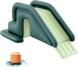 Maanpäällinen uima-altaan liukumäki - kallistuksenkestävä, hauska leikki ulkovesipuistossa. Ilmatäytteiset sivut vesikeskuksiin ja altaisiin - XINGX