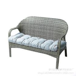 Puutarhakalusteet Lepotuoli Patio Lepotuoli Penkki Tyyny Neliön muotoinen pyöreä ulkopenkkituolille (vain tyyny, ei tuolia) JST. Harmaa suqare 30cm