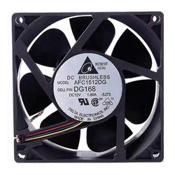 Elriven Jäähdytystuuletin 150mm Afc1512dg 15cm 15050 12v 1.80a tuuletin 490/690 :p g168 palvelininvertteri, plasti