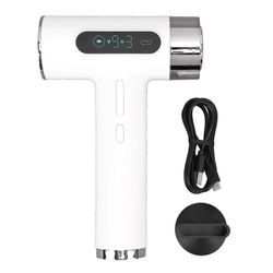 Langaton hiustenkuivaaja 300W 100000RPM USB ladattava 9 tuulen nopeutta 3 säädettävän lämpötilan kannettava fööni asuntolamatkalle ulkona