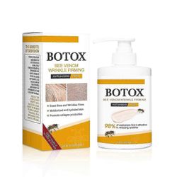 Bo-tox Bee Venom ryppyjen poistovoide, bo-tox Bee Venom ryppyjä kiinteyttävä voide, ikääntymistä estävä kosteusvoide kasvojen kaulalle, kiristä nos...