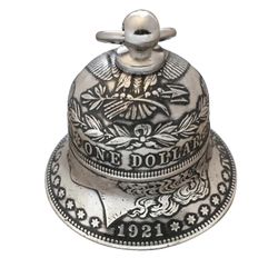 2024 Morgan Silver Dollar Bell hopeakolikkokellot - Lucky Fengshui Design