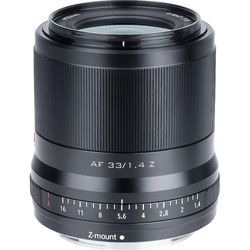 Viltrox Af 33mm F/ 1,4 Z Linse Aps-c Prime Linse For Nikon Z-mount Kamera