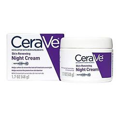 CeraVe Skin Renewing Night Cream 1,7 unssia niasiiniamidia, peptidikompleksia ja hyaluronihappoa