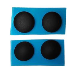 4-osainen kannettavan tietokoneen kumijalat, pohjakotelo kumityyny liukastumista estävä tyyny pintakannettavalle tietokoneelle 1 2 1769 1782 musta