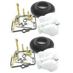 2 kpl Mikuni BST33 BMW F650 1993-2000 SUZUKI 1989-2000 GS500E moottoripyörä kaasuttimen korjaussarja hiilihydraatti kelluva tyhjiökalvo