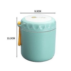 400ml rustfrit stål vakuum kolbe bærbare Baby Dessert Soup grød Morgenmad Cup (grøn)