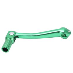 Moottoripyörän aloitusvipu vihreä kestävä alumiininen vaihtovaihdevipu luistamaton muotoilu kevyt helppo asennus moottoripyörälle