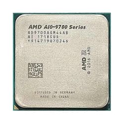 A10-9700 CPU - Socket AM4 4 ydintä 4 säiettä 3,5 GHz 2 Mt L2-välimuisti 4 Mt L3-välimuisti 65 W.