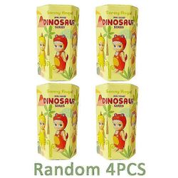Sonny Angel Blind Box Dinosaurus-sarja Animehahmot Koristeet Sarja Käsintehty nukke Käsintehty Pöytäkoriste Lelu Lahja Satunnainen A-4kpl satunnainen