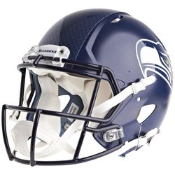 Riddell Speed Aito kypärä - NFL Seattle Seahawks Navy