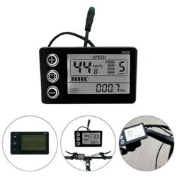 Sähköpyörä S866 24-48v LCD-näyttömittarin ohjauspaneeli sähköpyöräskootterille
