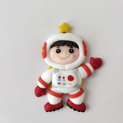 Universe Stars Astronaut Rocket Børn Tillykke med fødselsdagen Kage Topper Til Fest Dessert Dejlige gaver Kagedekorationer