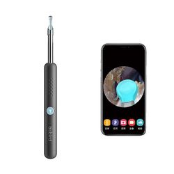 Coosilo Øre voks plukkere Smart Visuelle øre sticks endoskop minikamera otoskop sort