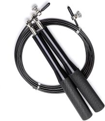 Linkrunning Jump Rope, Aluminium legering håndtag Metal Bearing Jumping Ropes, Training Fitness Steel Wire Skipping Rope Justerbar øvelse Speed Jum...
