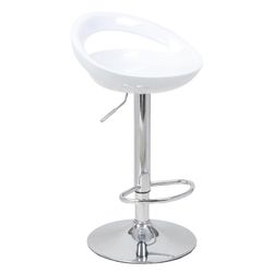 360° kääntyvät baarijakkarat polkimella keittiötasolle, säädettävä korkeus 75,4–97,5 cm, olohuone- ja baarijakkarat 29,8 x 46,1 cm