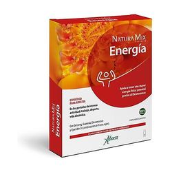Aboca Natura mix advanced energy - nestekonsentraatti 10 injektiopulloa, joissa on 15 ml