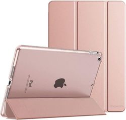 Zk-ipad 9. generation 2021 / 8. generation 2020 / 7. generation 2019 cover, Ipad 10.2 Ultra Slim Tri-fold Auto Wake / sleep Cover med gennemskinnel...