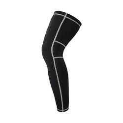 1Pcs sports fitness knæ støtte elastisk kompression ben ærme elastisk bandage knæ wrap basketball knæpude beskytter 06 L