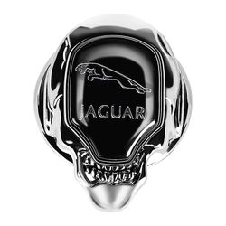 Auton pysäytyskäynnistyspainikkeen kansi Paina käynnistyspainikkeen kansi naarmuuntumista estävä auton moottorin koristekansi Yhteensopiva Jaguar-a...