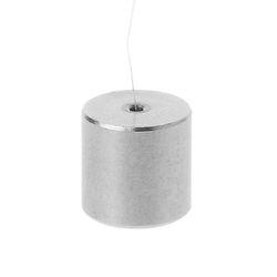 Levysoittimen luistelua estävät painoliittimet levyalbumin vakauden takaamiseksi Hopea