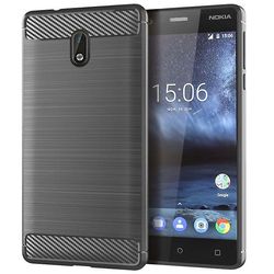 AIR Nokia 3 Stødsikker TPU case cover - Grå