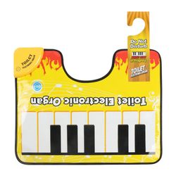 Potta piano kuulostaa matto kylpyhuone hauska toe napautus musikaali kosketinsoittimen wc lattiamatto