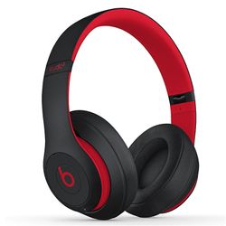 NAILAO Trådløse Bluetooth-hodetelefoner Studio 3 Kansellerer hodetelefonmusikk Svart rødt