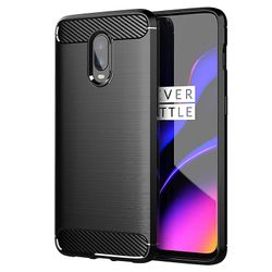 Tpu sag for oneplus 6/6t all inclusive stødsikker kulfiber dækning Sort Oneplus oneplus 6