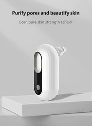 2022 Nyeste design hudpleje produkt Hot Compress Electric Facial Blackhead Remover Vacuum Pore Clea