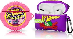 Wekity 2pack Taki + bubba Candy Cover For Airpods Pro Case, Søt 3d Tegneserie Mote Kawaii Fun Food Design Air Pod Pro SilikonDeksel For Jenter Kvin...