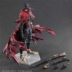 X-Tiger Kai Pa Play Arts Dirge Of Cerberus Final Fantasy 7 Vincent Felhunter Collectable Action Figur Modell Leker ingen detaljhandel boks