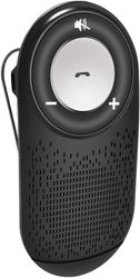 Linkrunning Bluetooth-højttaler, Bluetooth 4.1 håndfrit bilsæt, trådløs højttalertelefon Indbygget mikrofon med visirclips Sensor Start / Siri / Go...