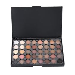 Qian 40 Color Earth Farvepalet Øjenskygge Palette Makeup Matte Øjenskygge Beauty Tool|eye Shadow