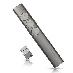 Vesine V9 Genopladelig trådløs studievært Rød Laser Flip Pen Ppt Laser Page Pen Clicker Præsentation