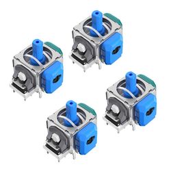 4 kpl TMR-sähkömagneettisen ajelehtimisen estävän joystick-ohjaimen korjaukseen, korvaaviin pelilisävarusteisiin As Shown